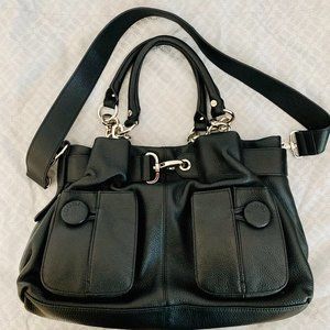 BODHI PEBBLED LEATHER SATCHEL WITH DUST BAG